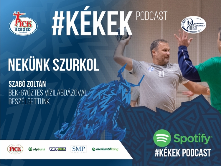 #kékek podcast. Nekünk szurkol: Szabó Zoltán